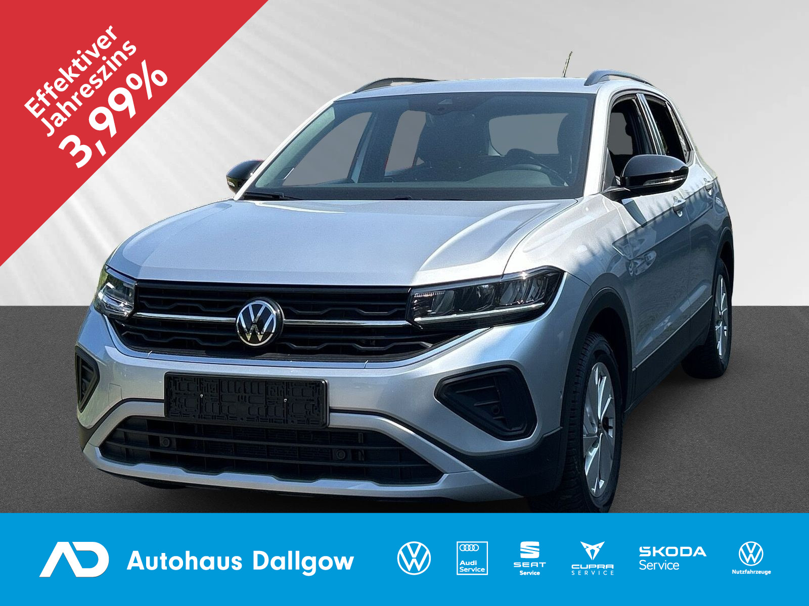 T-Cross Life 1.5 l TSI 150PS DSG PDC+Navi+Klimaa