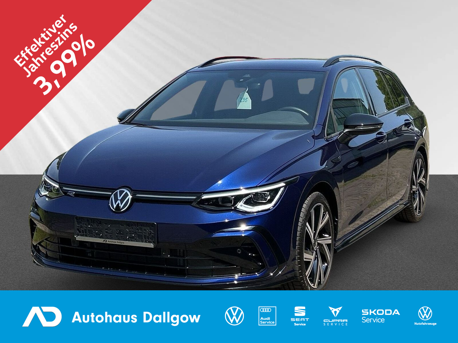 Golf Variant R-Line 1,5 l eTSI 130PS DSG PDC+LED