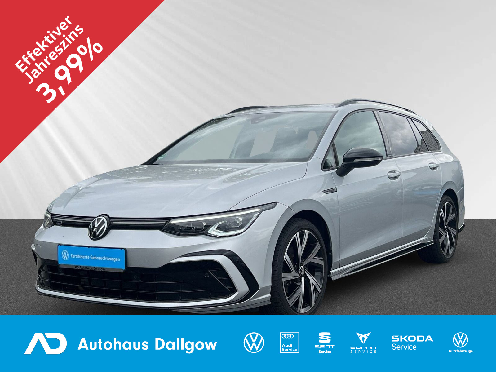 Golf Variant R-Line 1,5 l eTSI OPF 96 kW (130 PS) 7-Gang-Doppelkupplungsgetriebe DSG
