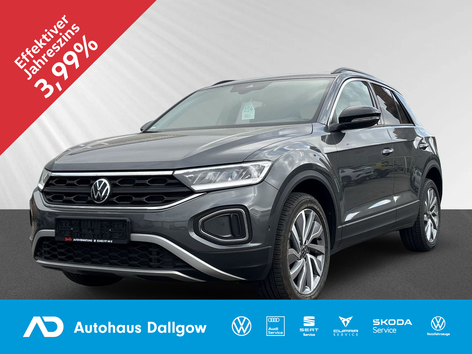 T-Roc GOAL 1.5 l TSI 150 PS*DSG LED+PDC+Navi+RFK